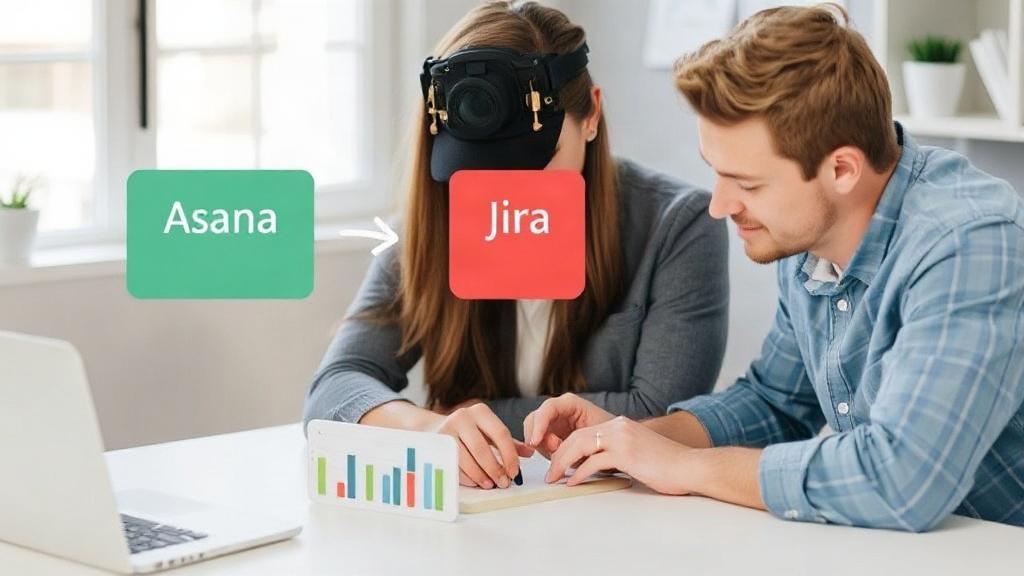 Project-Management-Software – Asana, Monday und Jira im Funktionsvergleich. Praktische Auswahlhilfe: So trifft man eine Entscheidung